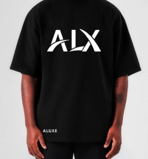 Aluxe Black Men Shirt