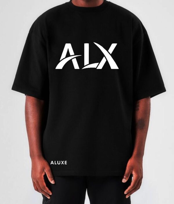 Aluxe Black Men Shirt